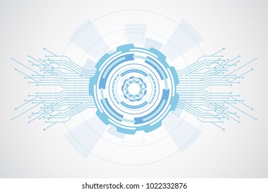 Smart Link Technologies to deliver high availability connectivity. Abstract blue Polygonal Space Background with Connecting Dots and Lines. Network use is in line with business requirements.