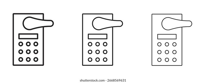 Icono de candado inteligente para proyectos de Diseño gráfico