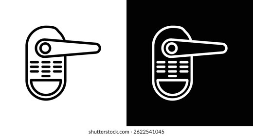 Smart lock icon vector illustration EPS
