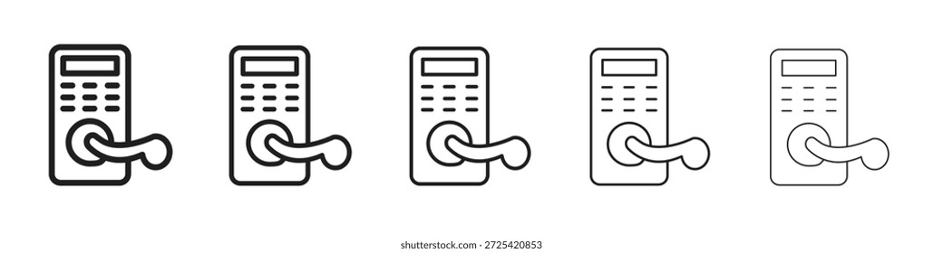Smart Lock Symbol, Vektorgrafik, Symbol, Logo-Illustrationen