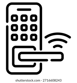 Un sistema de cerradura inteligente para una mayor seguridad en el hogar.