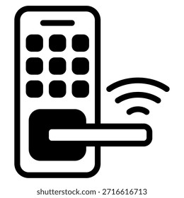 Un sistema de cerradura inteligente para una mayor seguridad en el hogar.