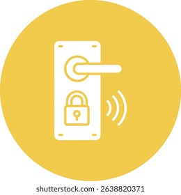 Smart Lock vector icon. Can be used for printing, mobile and web applications.