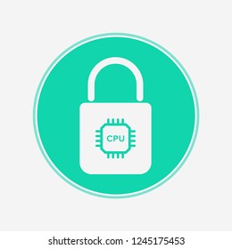 Smart lock vector icon sign symbol
