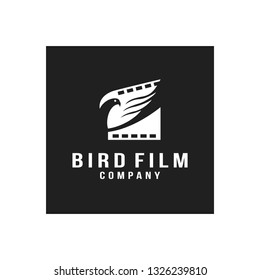 smart logo design bird film production