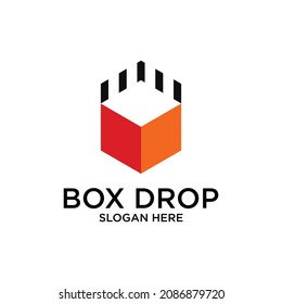smart logo drop box for shipping
