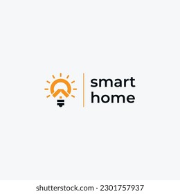 smart logo, home logo smart technology