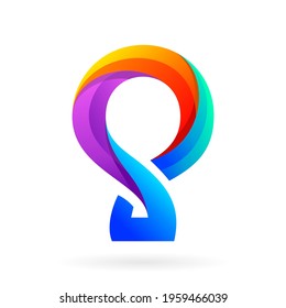 smart logo letter s concept