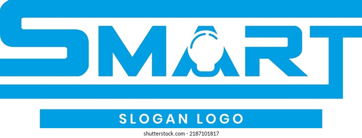 smart logo modern simple idea