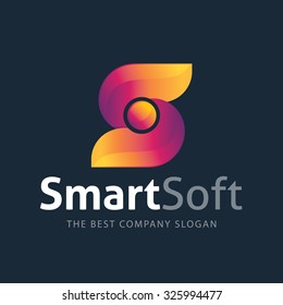 Smart Logo, S letter Logo, Vector Logo Template