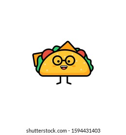Smart Mascot sandwich Vector Design 