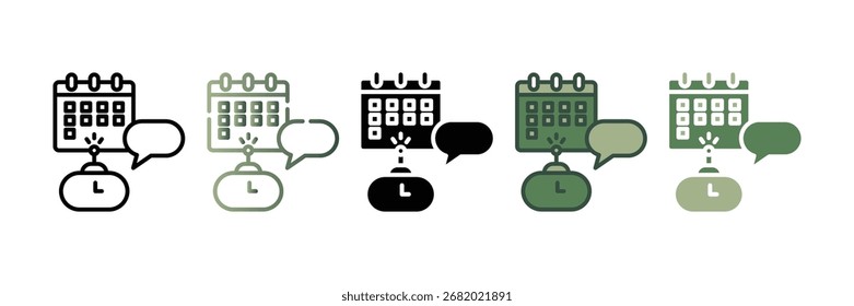 colección de estilos múltiples de Smart Meeting Scheduler