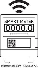 Smart Meter Icon Illustration Vector
Smart Meter Is Electric Meter