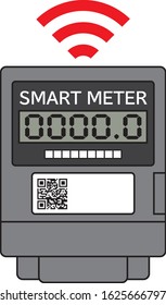 Smart meter icon illustration vector
Smart meter is electric meter