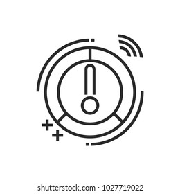 Smart Meter Vector Icon