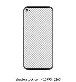 Smart Mobile Phone Transparent PNG Mockup, Mobile Mockup, Smartphone Mockup