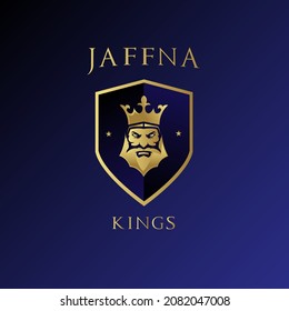 smart and modern KING logo, vector illustration