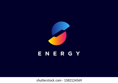 smart modern technology for energy logos. Vector illustration of icon template