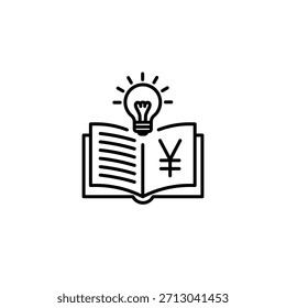Ícone de vetor Smart Money Management para planejamento, investimento, economia e estabilidade financeira