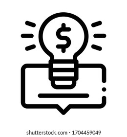 smart money solution icon vector. smart money solution sign. isolated contour symbol illustration