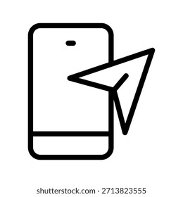 Colección de iconos de navegación inteligente para orientación GPS, enrutamiento de mapas, planificación de viajes e imágenes de interfaz direccional
