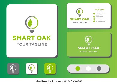 Smart Oak Logo Design and Business Card