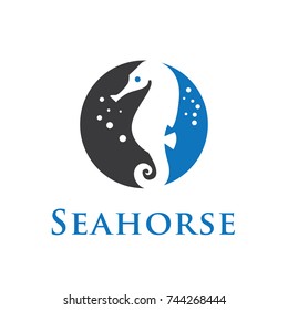smart ocean energy logo concept