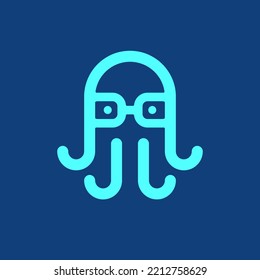 Smart Octopus Mark Logo Design