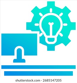 Smart Office Icon Element For Design