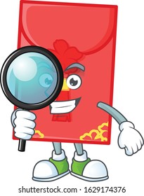 Smart One eye chinese envelope Detective character style