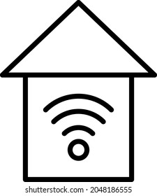 Smart Outline Vector Icon Design
