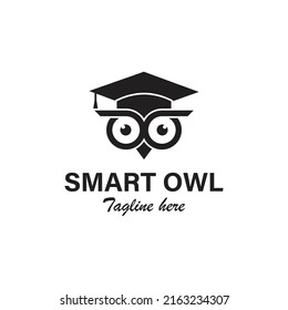 Smart Owl Logo can be use for icon, sign, logo and etc