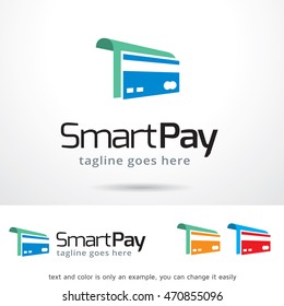 Smart Pay Logo Template Design Vector