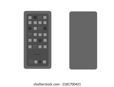 vector de phome inteligente para ilustración sobre tecnología de comunicación