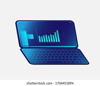 smart phone 3d icon for user interface
