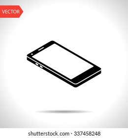 smart phone 3d isometric icon