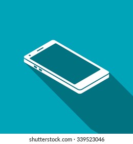 smart phone 3d isometric icon