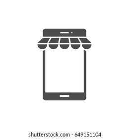 Smart phone with awning