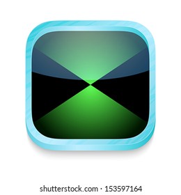 Smart phone button with Jamaica flag