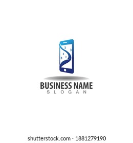 Smart Phone creative icon modern logo Vector template design