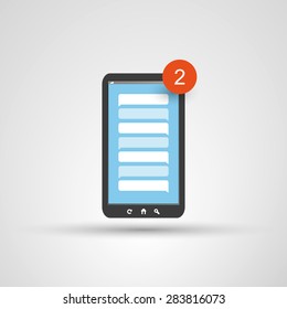 Smart Phone Design with Conversations