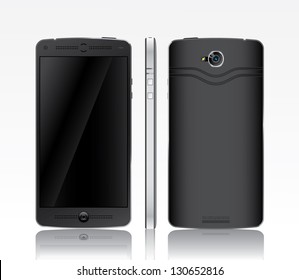 Smart phone design - vector illustration