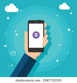 Smart phone with doing networking social media 