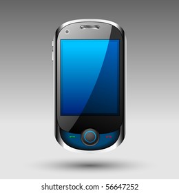 Smart phone editable vector file