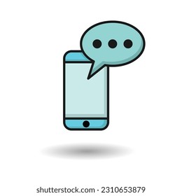 Vector de iconos sin teléfonos inteligentes en diseño de moda