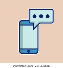 Vector de iconos sin teléfonos inteligentes en diseño de moda