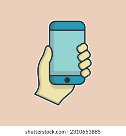 Vector de iconos sin teléfonos inteligentes en diseño de moda