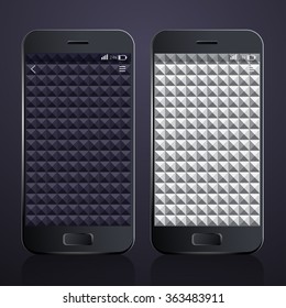 Smart Phone Home Wallpaper : Vector Illustration