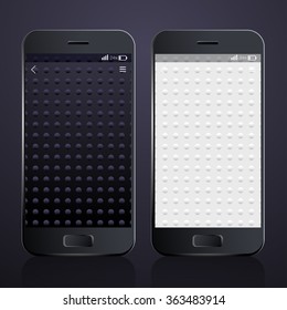 Smart Phone Home Wallpaper : Vector Illustration