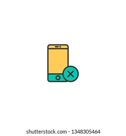 Smart Phone icon design. Interaction icon vector illustration